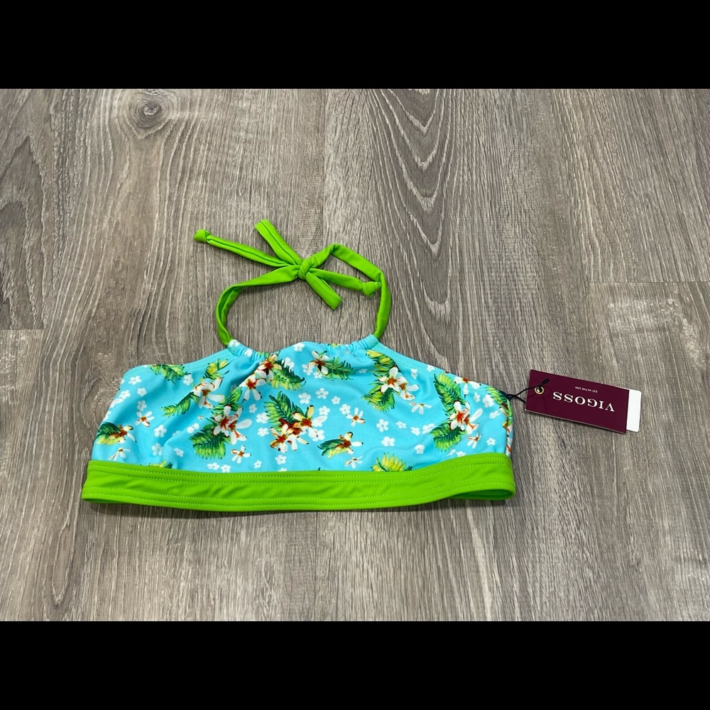 Vigoss Swim Top Swimsuit Bikini Girls 7/8 C5